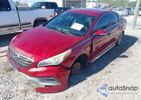 2015 Hyundai Sonata Sport из США, поврежденный, VIN 5NPE34AF0FH198632